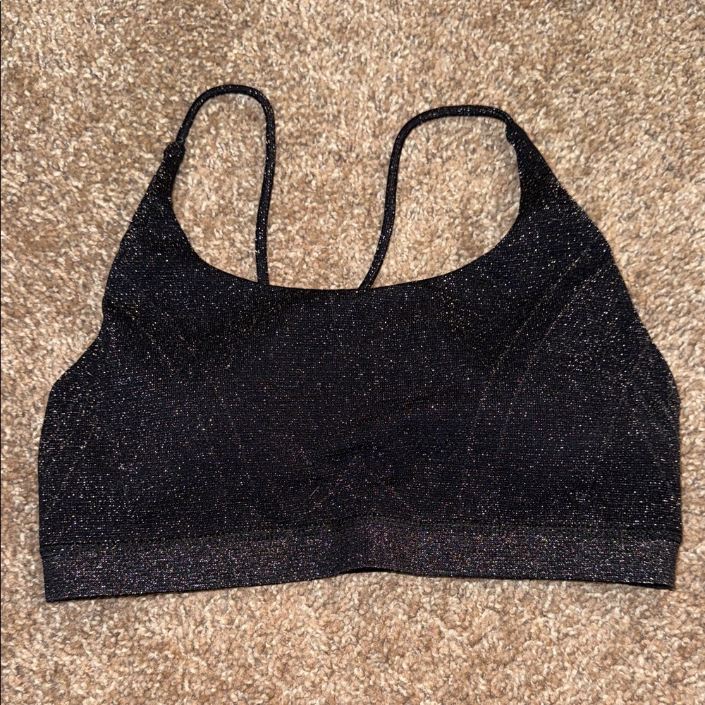 Black Shimmery Women's Bralette - Fabletics